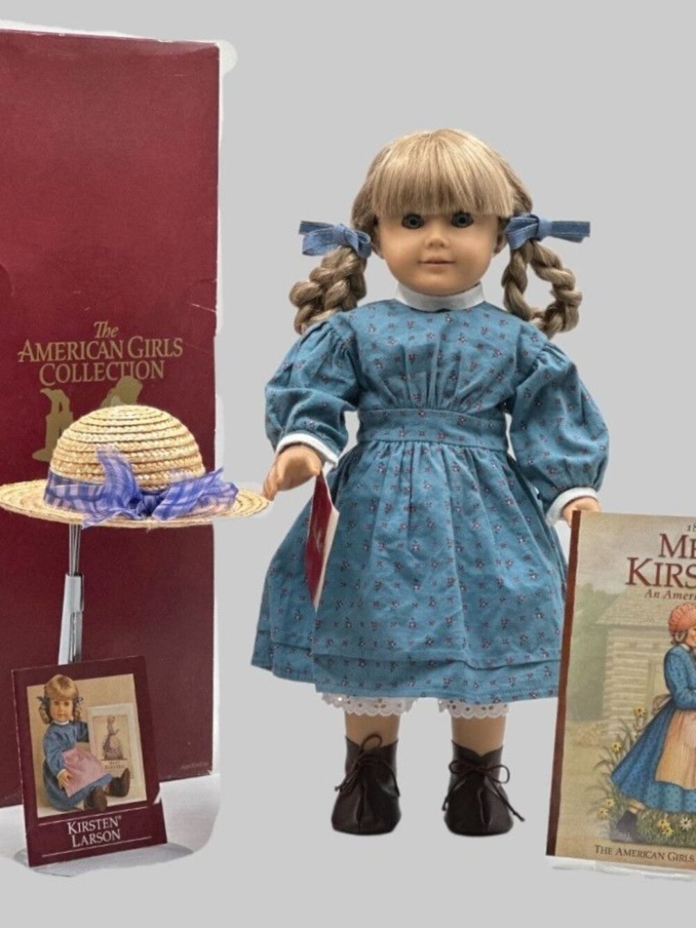 Vintage Early 2000 American Girl Pleasant Company Kirsten Original Box Book